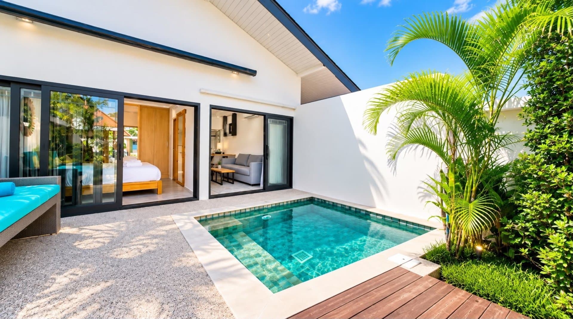 Fully Furnished 1-Bedroom Pool Villas in Bangrak