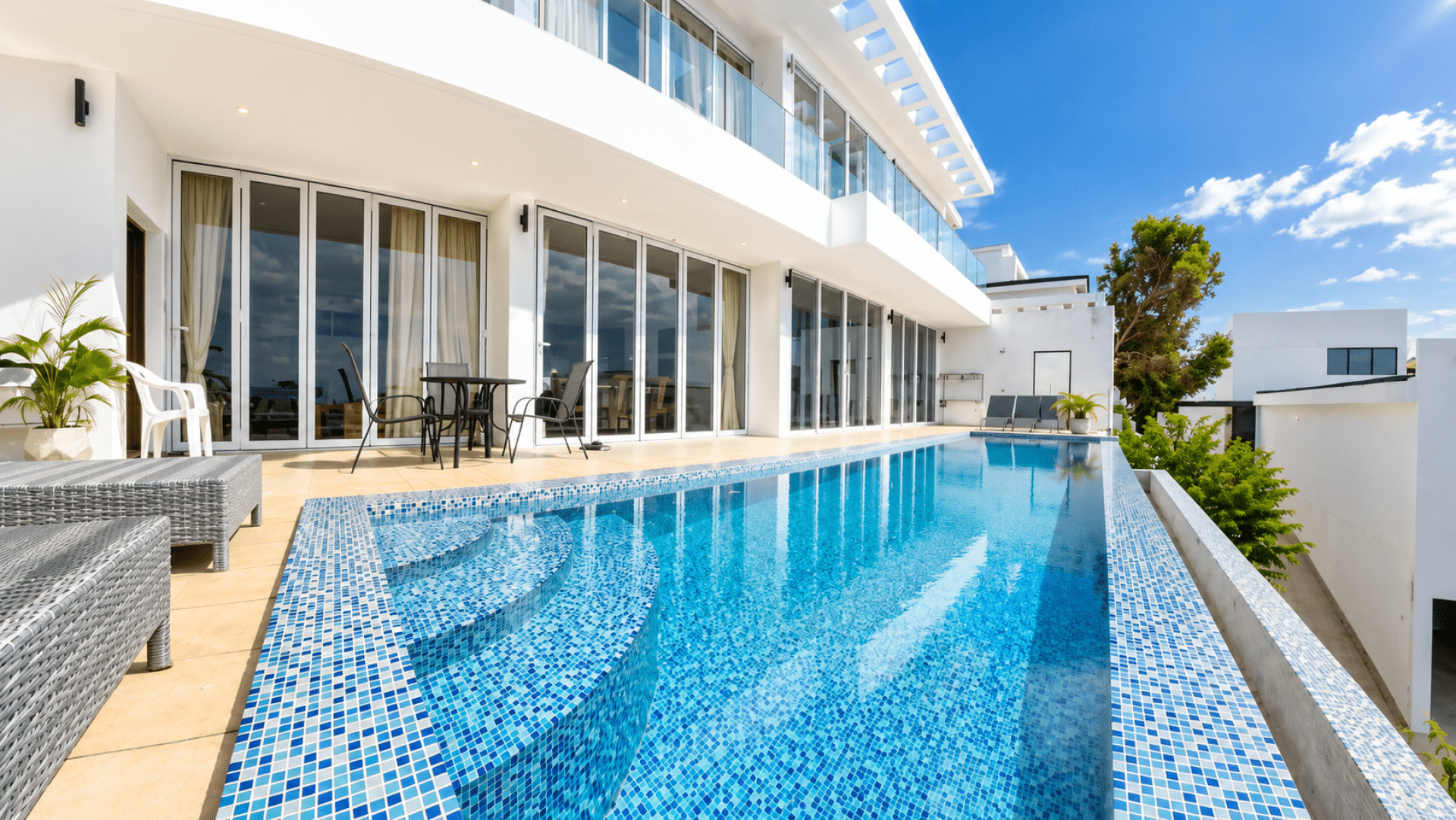Panoramic Sea & Mountain View Villa  4 Bedroooms ideal for family