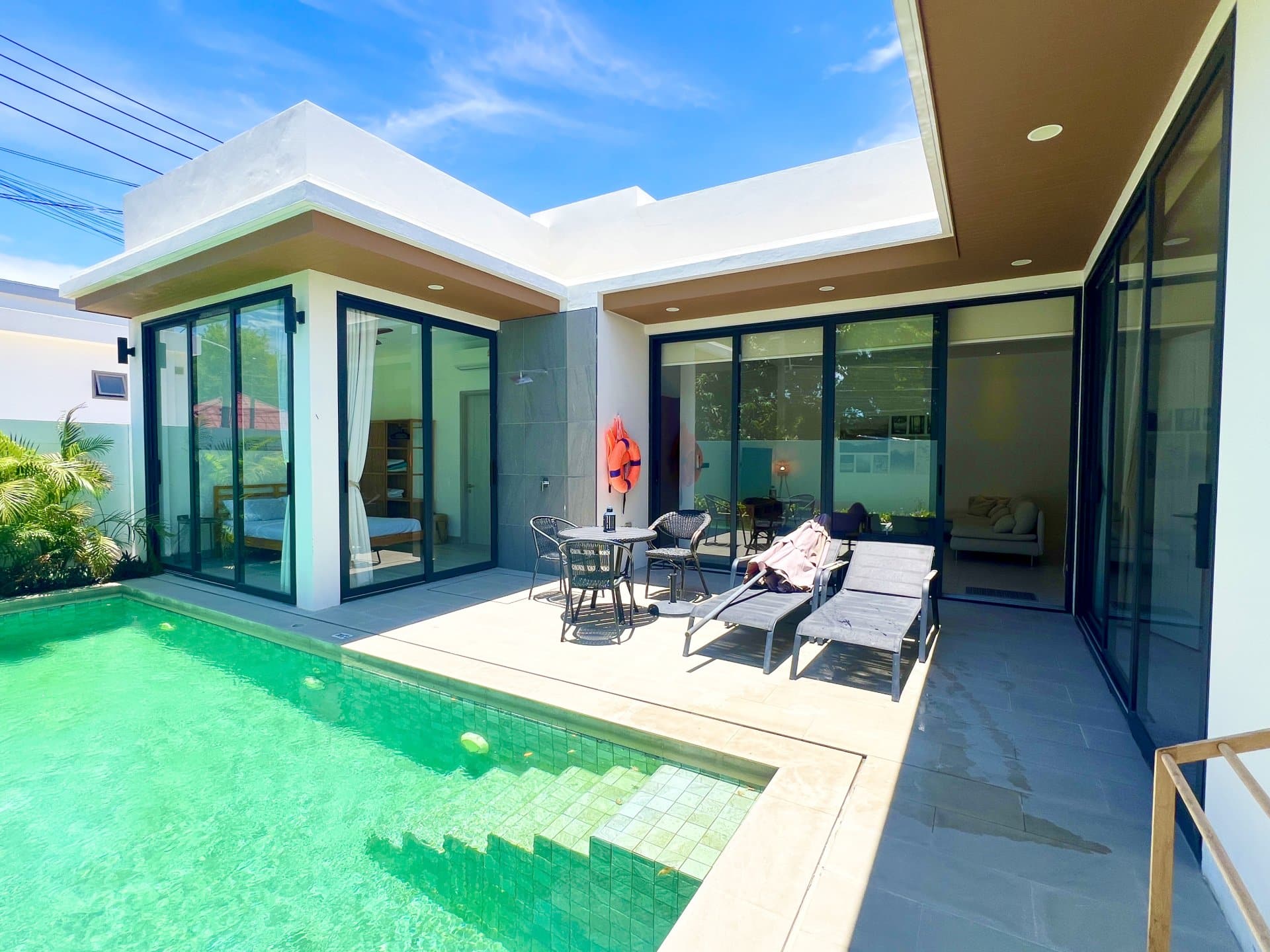 Modern 2-Bedroom Pool Villa | 500m to the Beach