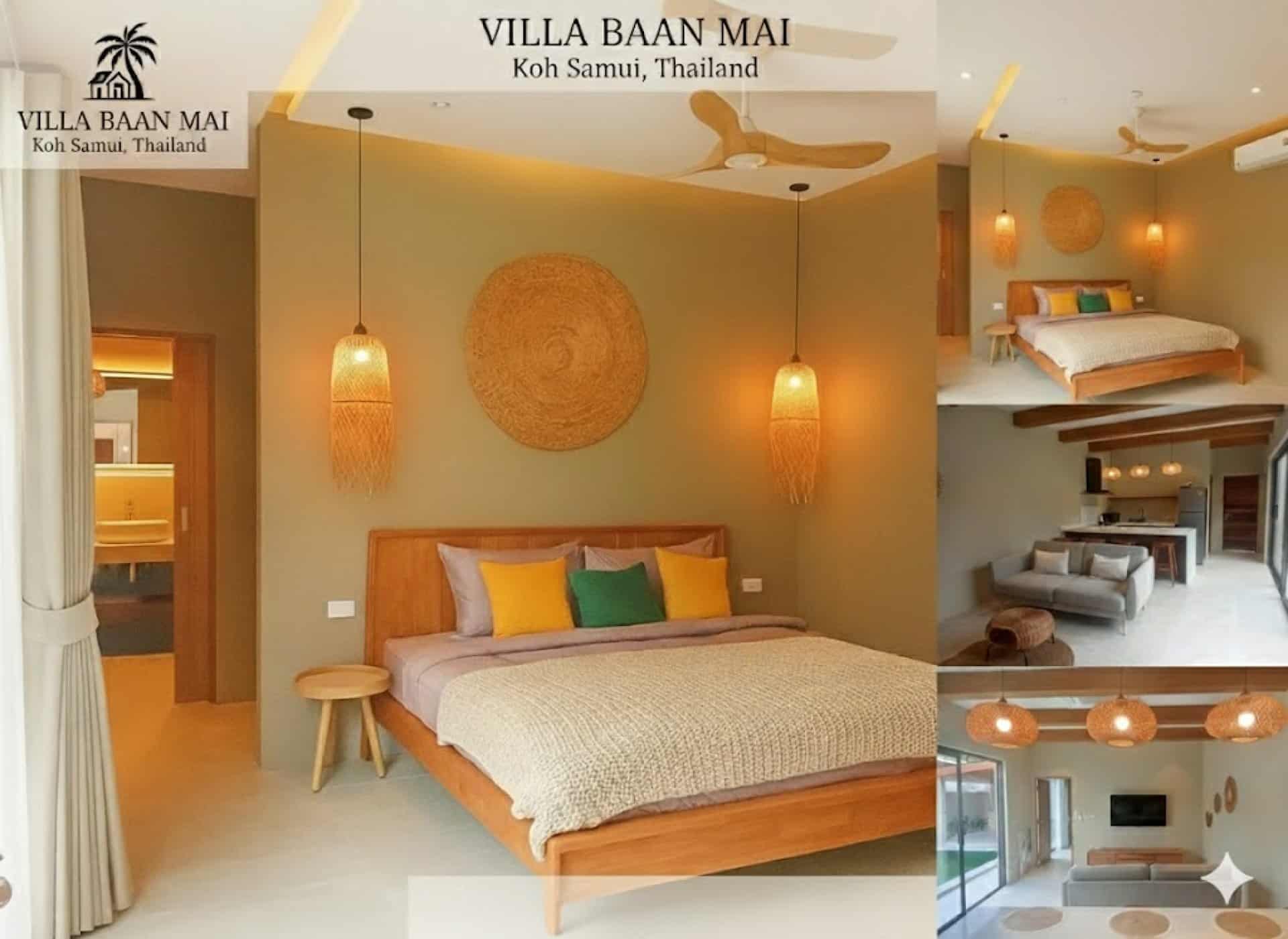 villa BAAN MAI BANGRAK 2 BEDROOM WITH POOL